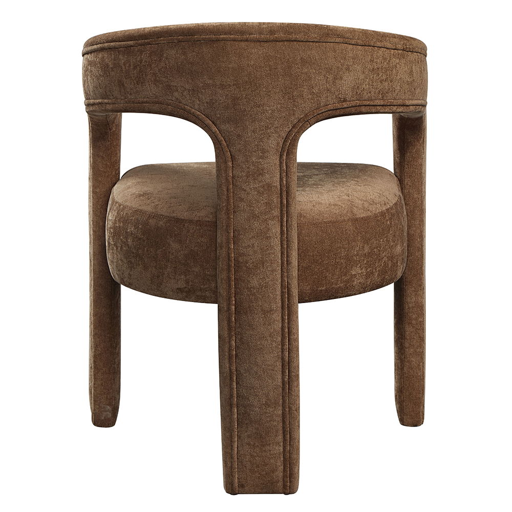 Leonardo - Arm Chair (Set of 2) - Brown Linen - Urban Living Furniture (Los Angeles, CA)