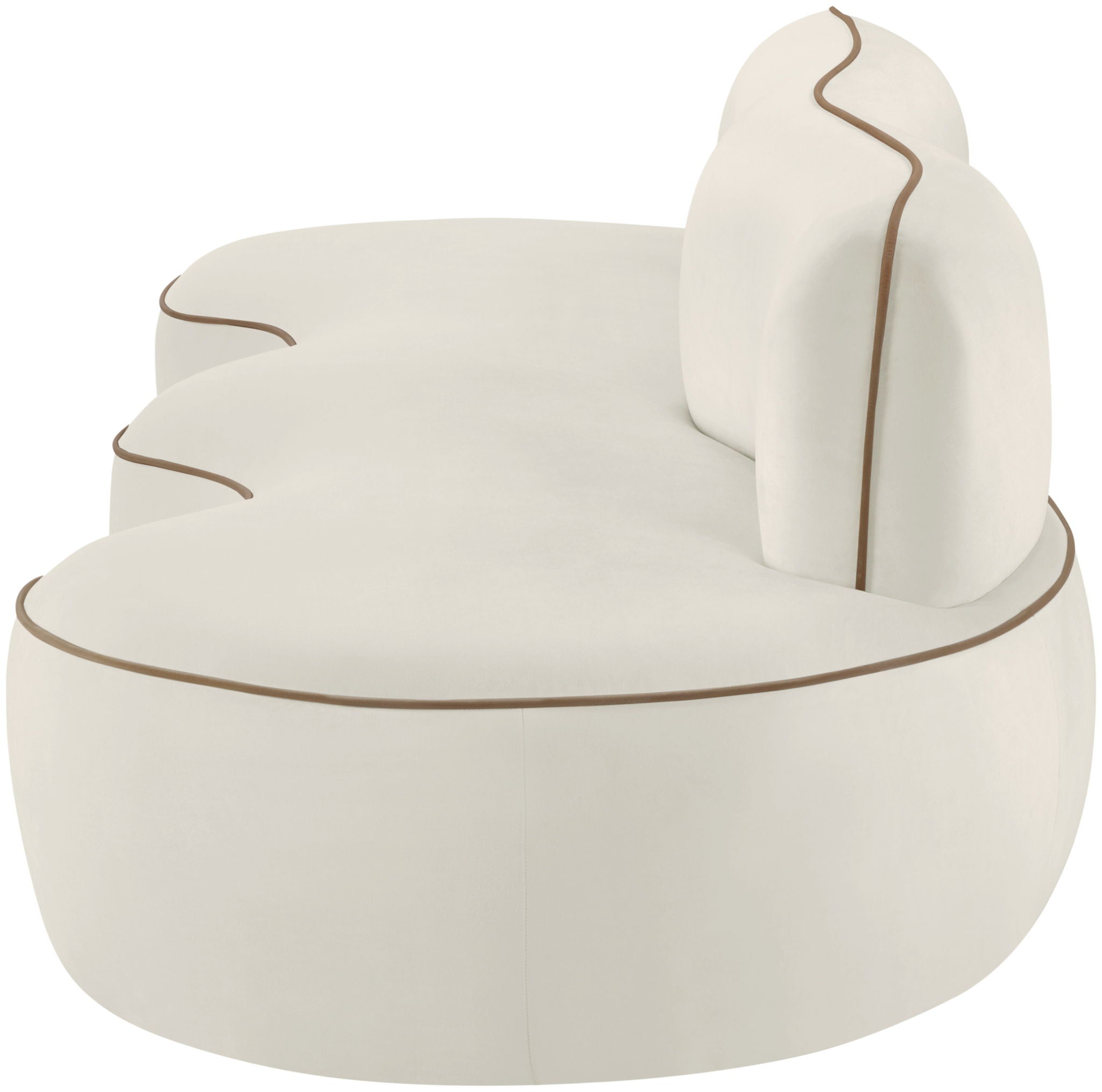 Swerve - Velvet 101" Upholstered Sofa - Urban Living Furniture (Los Angeles, CA)