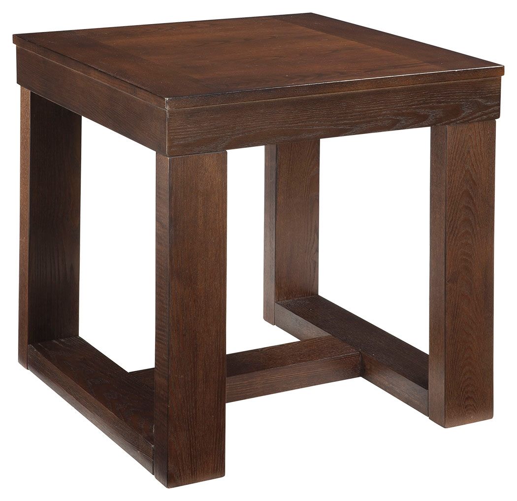 Watson - Dark Brown - Square End Table - Urban Living Furniture (Los Angeles, CA)