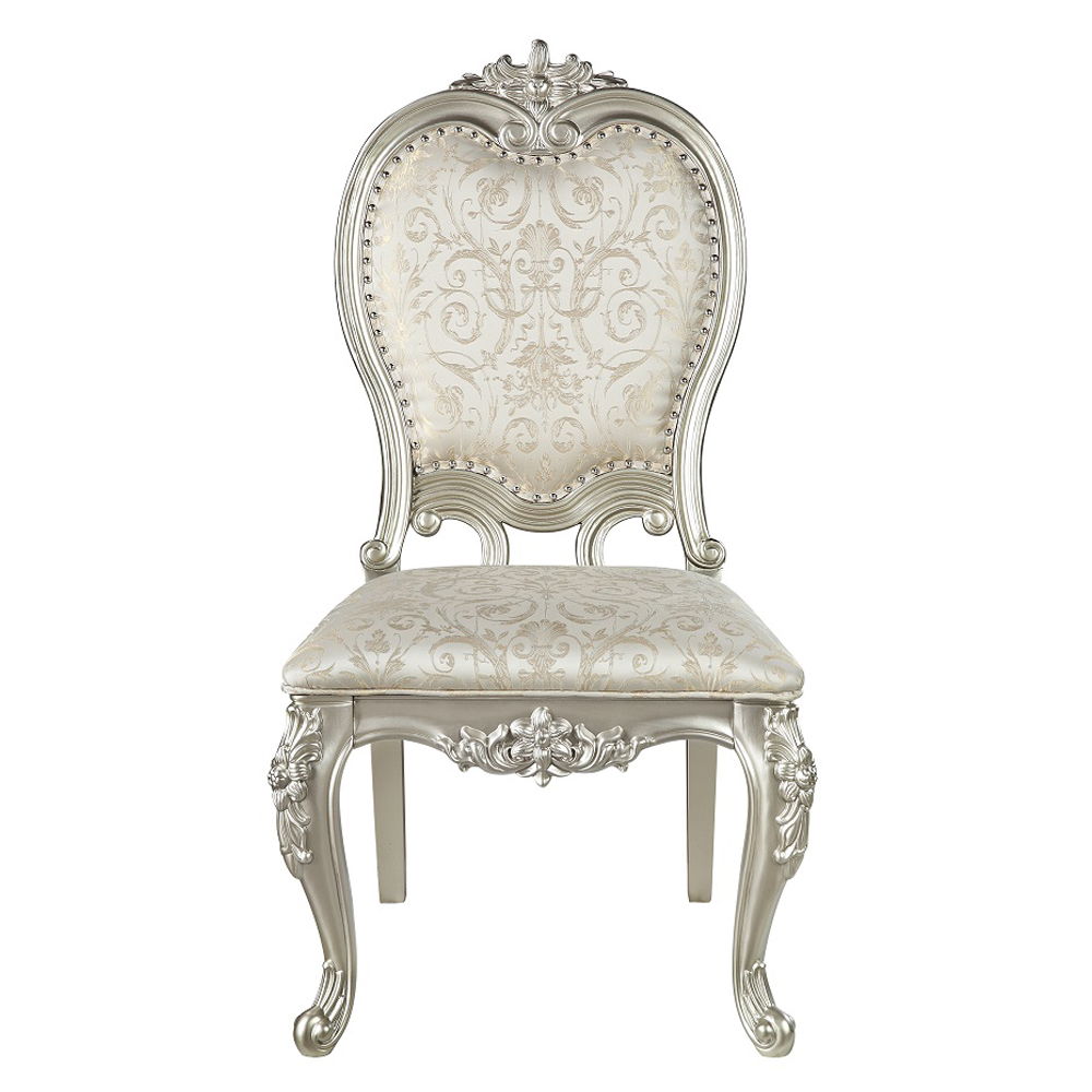 Bently - Side Chair (Set of 2) - Fabric & Champagne - Urban Living Furniture (Los Angeles, CA)
