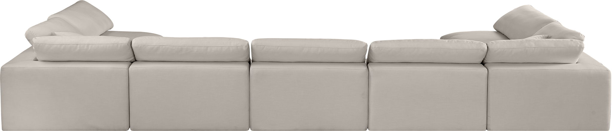 Comfy - 7 Piece Linen Modular Armless Sectional - Urban Living Furniture (Los Angeles, CA)