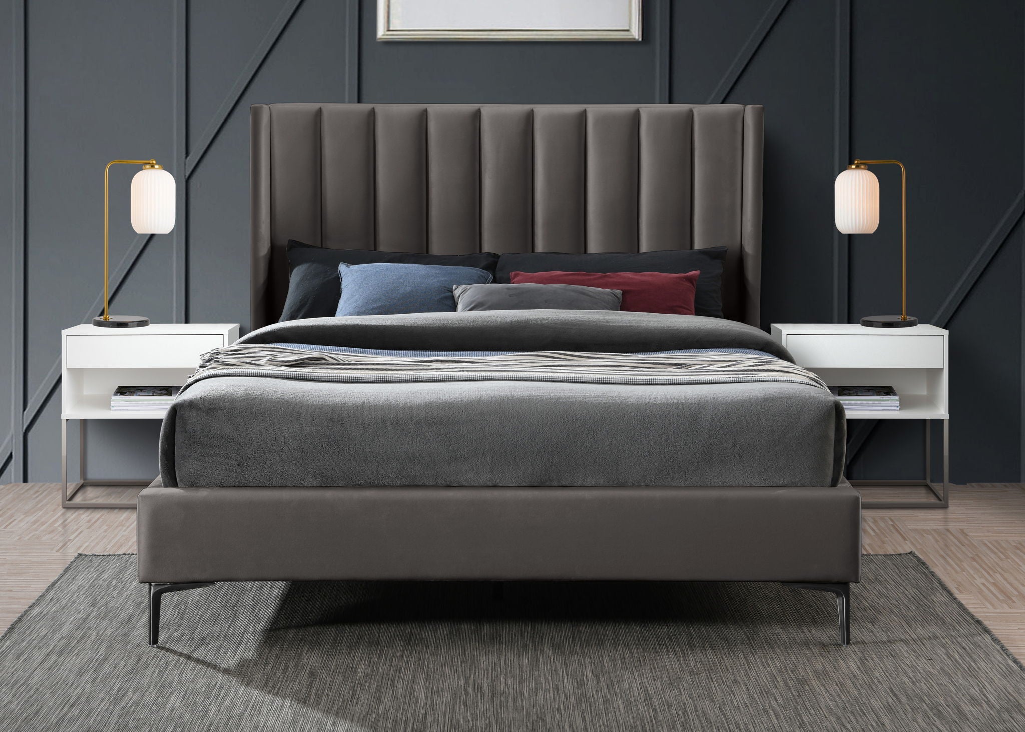 Nadia - Bed - Urban Living Furniture (Los Angeles, CA)