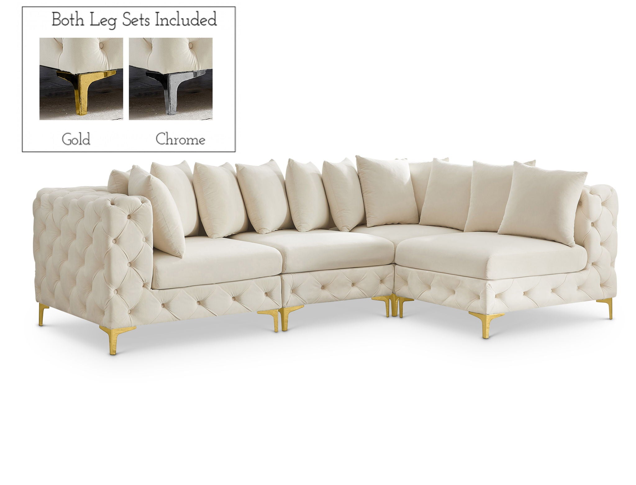 Tremblay - 4 Piece Modular Sectional - Urban Living Furniture (Los Angeles, CA)