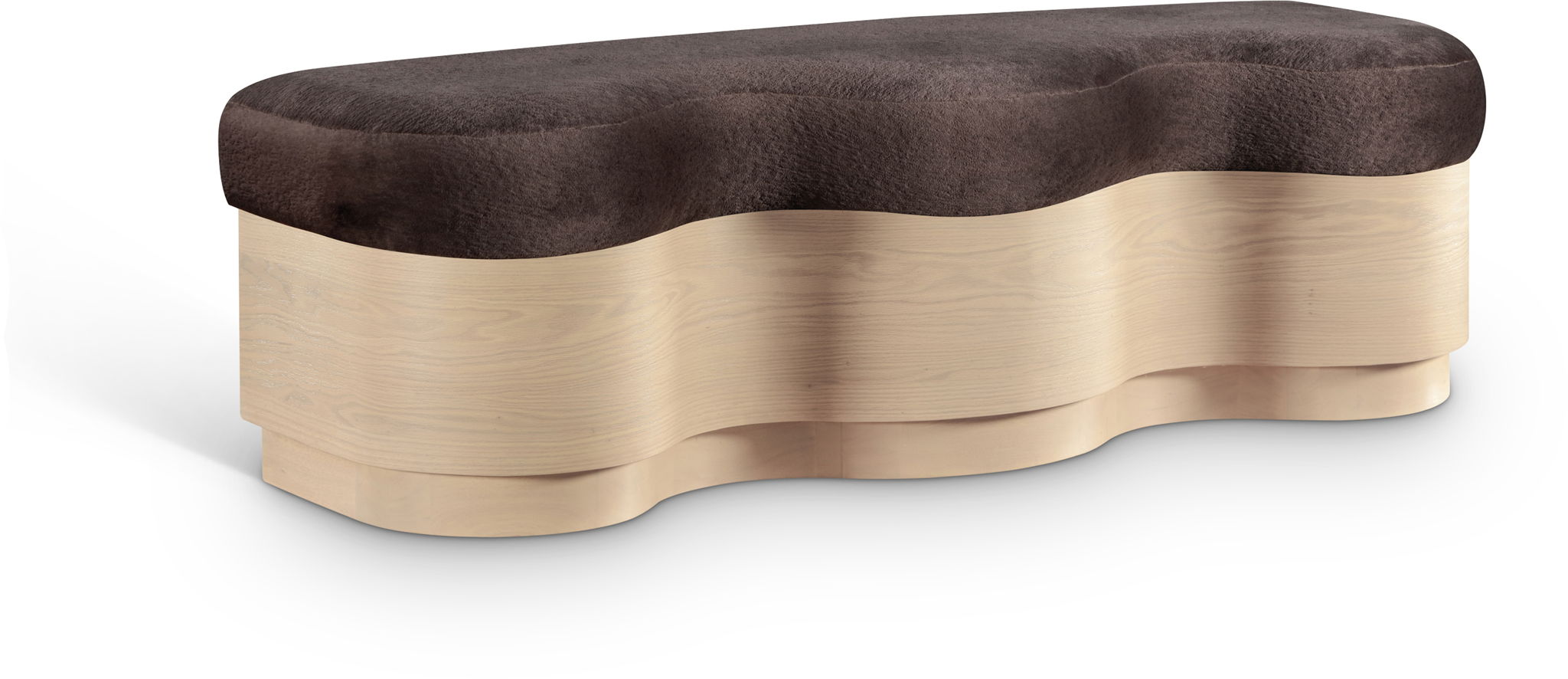Savoy - Bench With Gold Base - Urban Living Furniture (Los Angeles, CA)