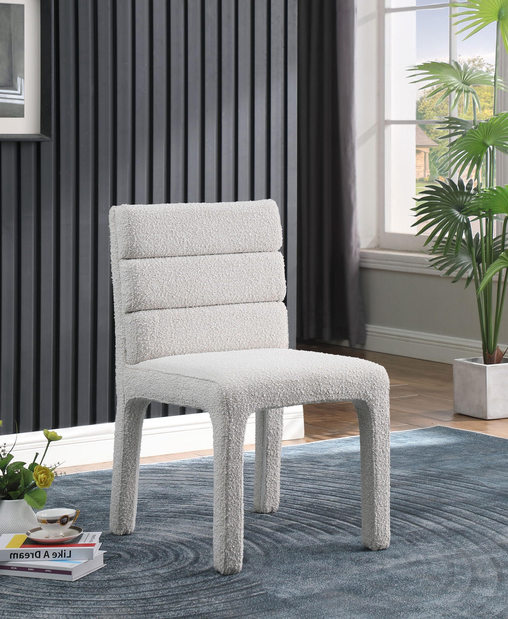 Kai - Boucle Dining Chair (Set of 2) - Urban Living Furniture (Los Angeles, CA)