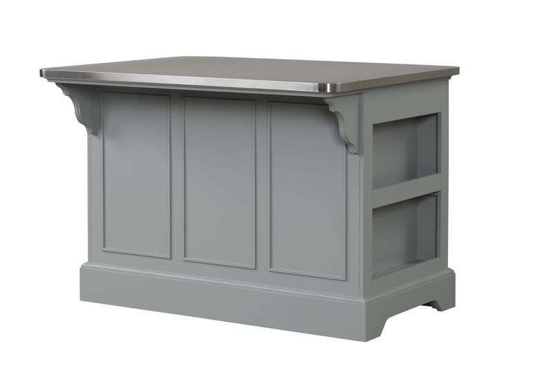 Urrur - Kitchen Island - Gray Finish - Urban Living Furniture (Los Angeles, CA)