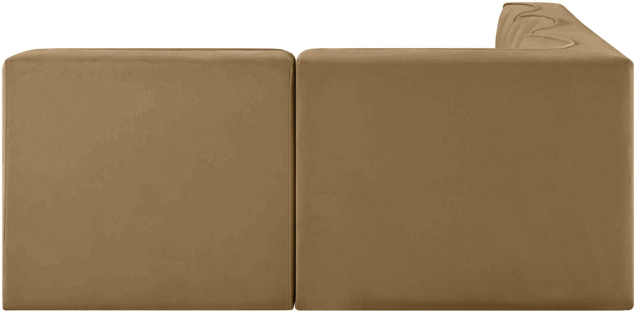 Rummi - Armless Velvet Performance Fabric Upholstered 4 Piece Modular Sectional - Urban Living Furniture (Los Angeles, CA)