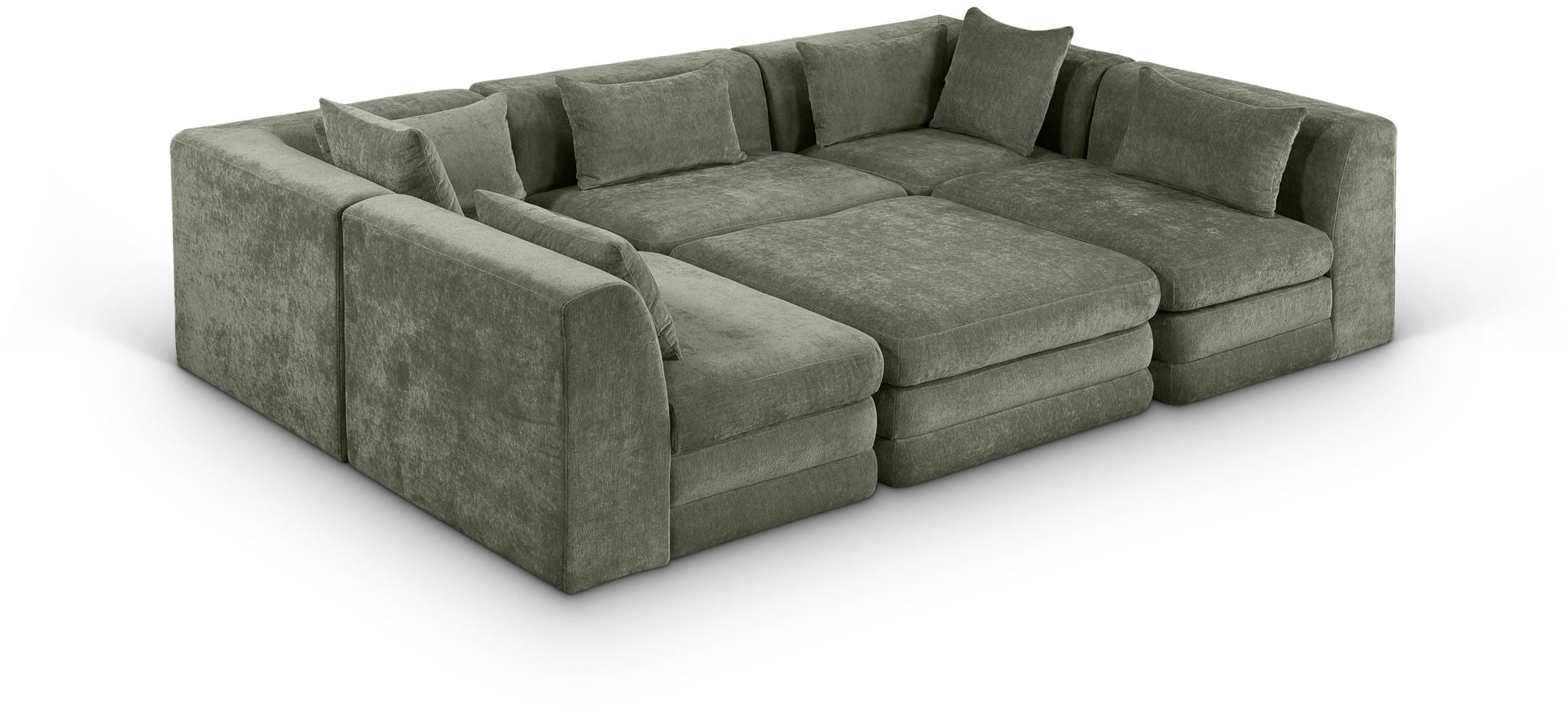 Stellar - 6 Piece Upholstered Modular Sectional - Urban Living Furniture (Los Angeles, CA)