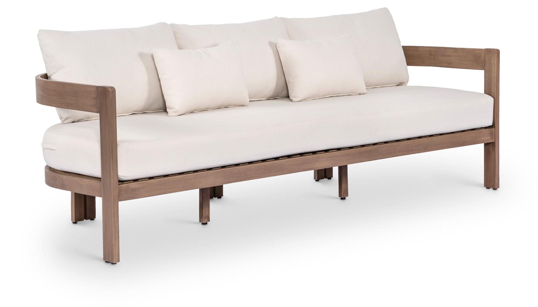 Newport - Water Resistant Fabric 86.75" Upholstered Outdoor Patio Sofa - Urban Living Furniture (Los Angeles, CA)