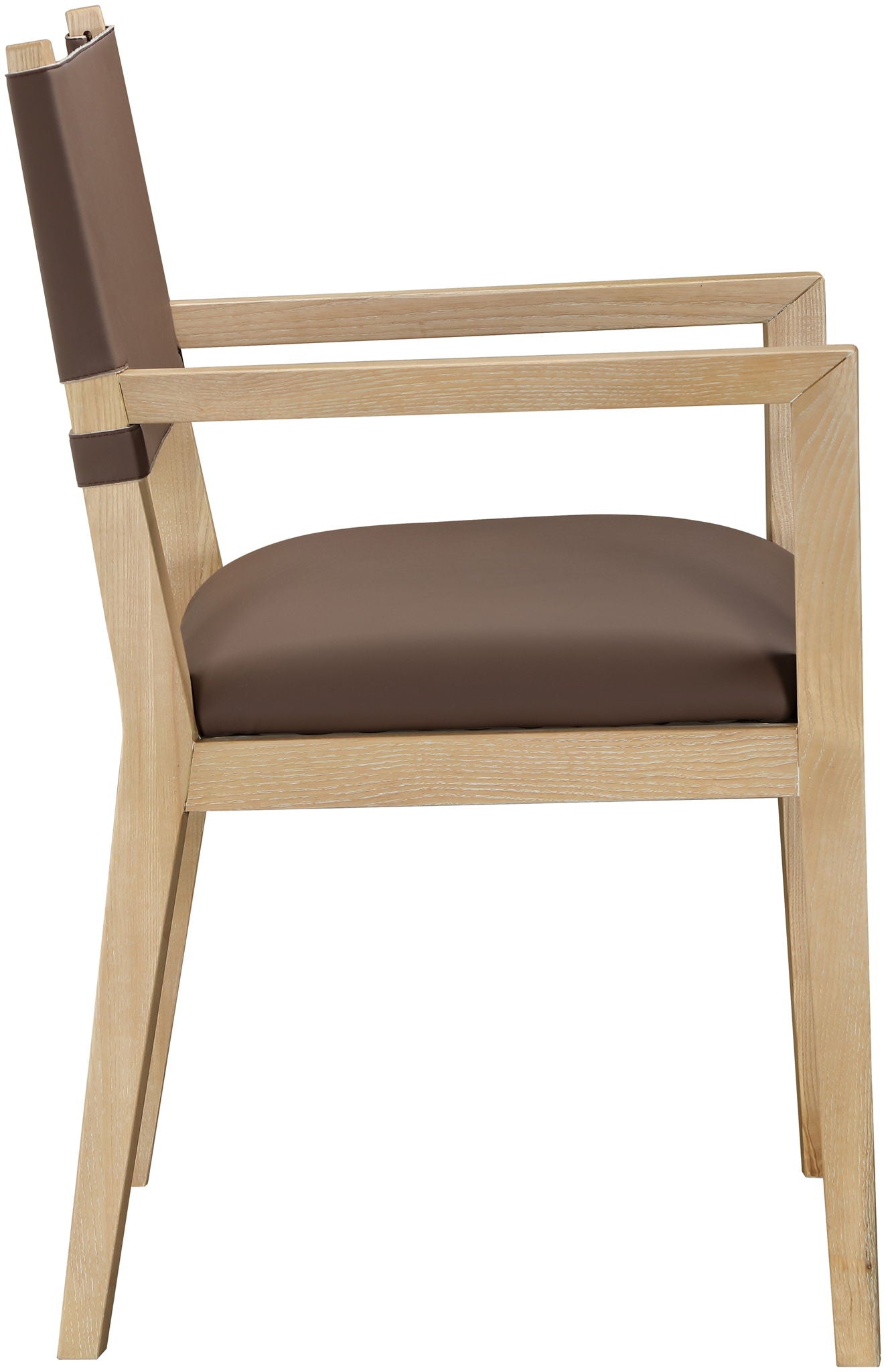 Avon - Vegan Leather Dining Arm Chair - Urban Living Furniture (Los Angeles, CA)