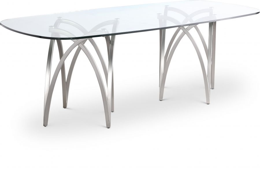 Madelyn - Dining Table - Silver - Urban Living Furniture (Los Angeles, CA)