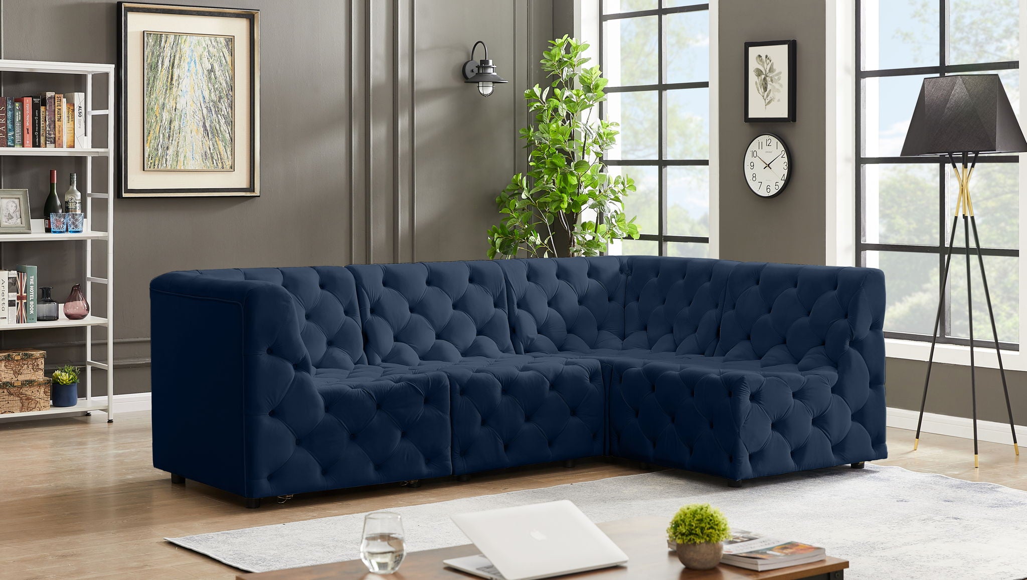 Tuft - 4 Piece Modular Sectional - Urban Living Furniture (Los Angeles, CA)