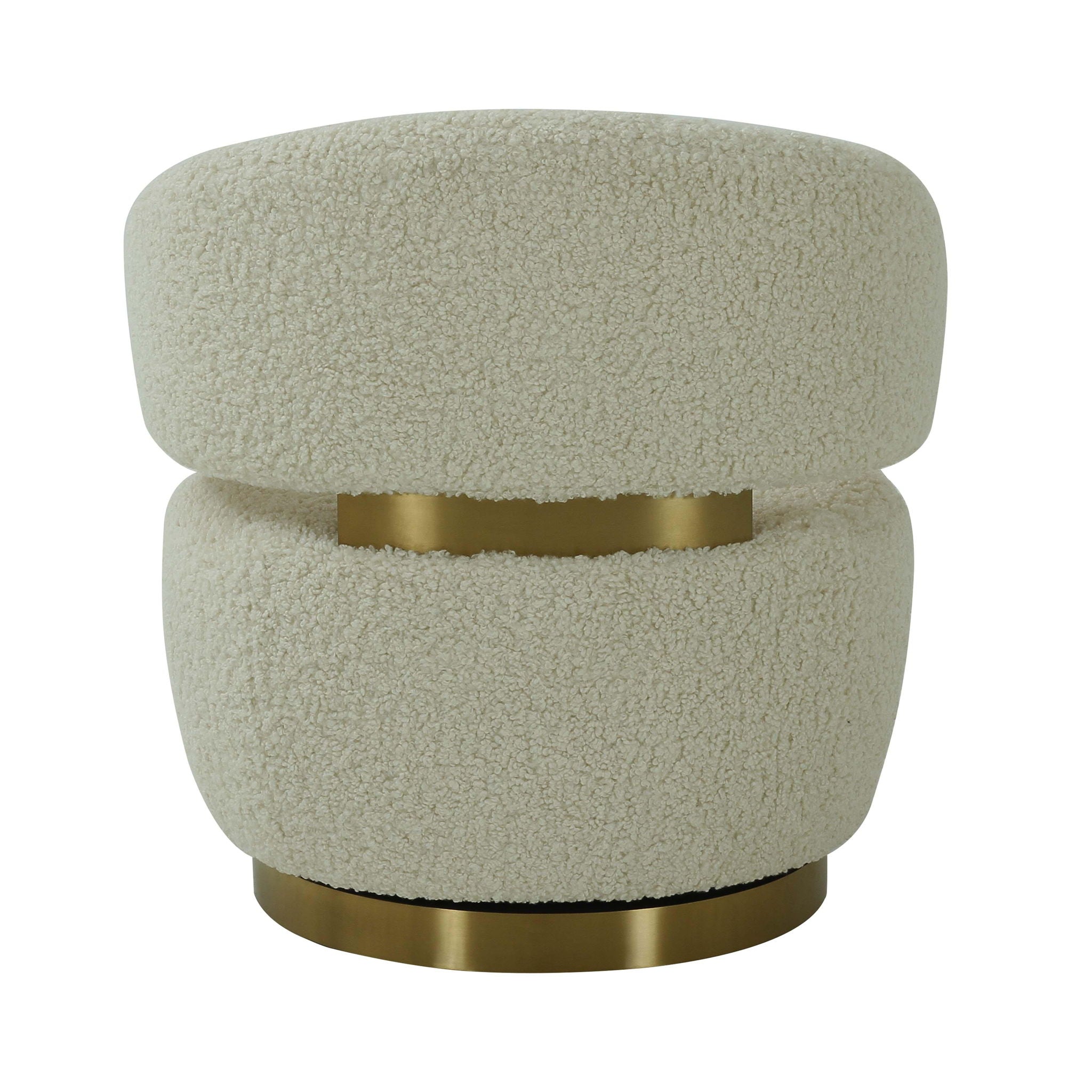 Austin - Faux Shearling Chair - Beige - Urban Living Furniture (Los Angeles, CA)