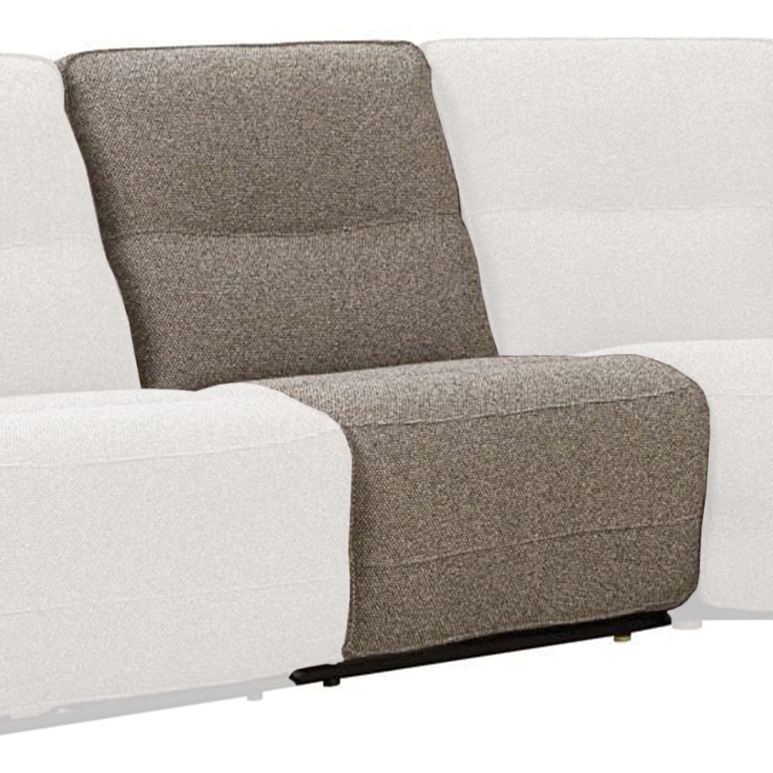 Lucius - Manual Armless Recliner - Gellar Earth