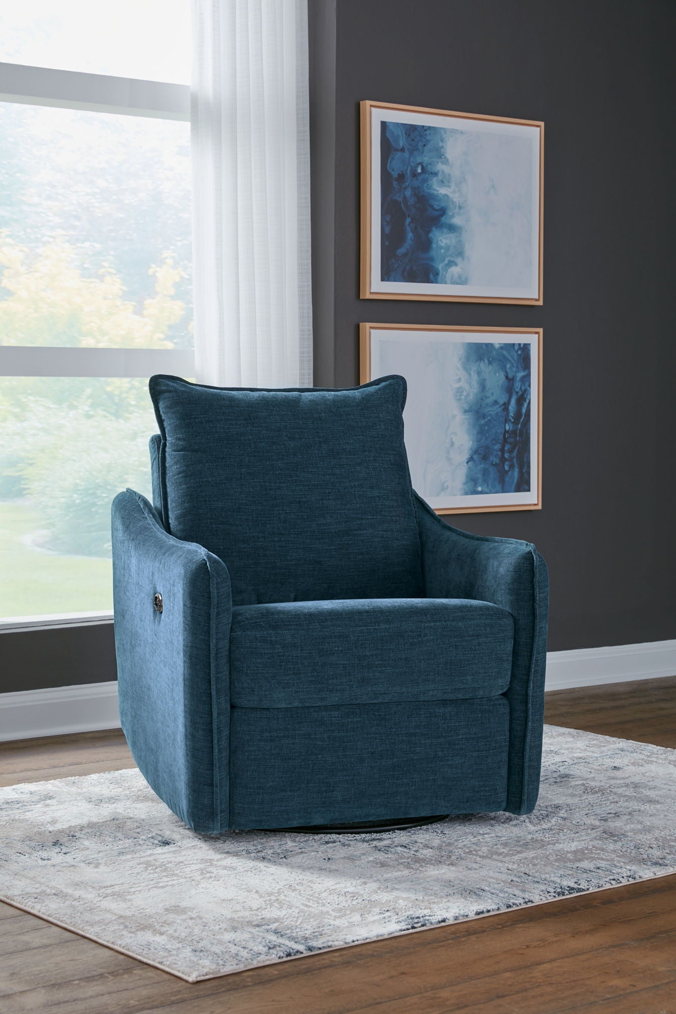 Mcburg - Swivel Power Recliner - Urban Living Furniture (Los Angeles, CA)