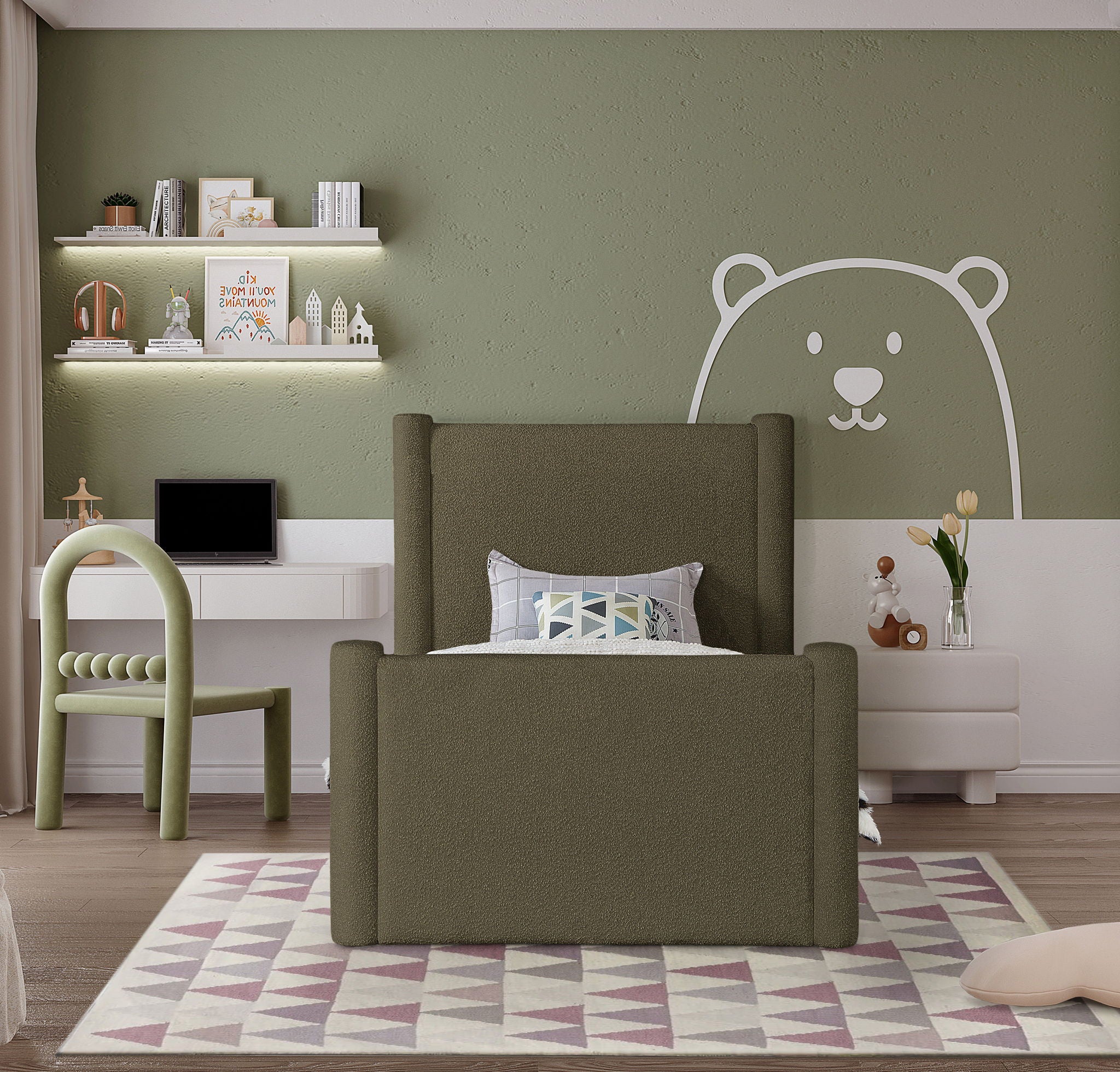 Elias - Boucle Bed - Urban Living Furniture (Los Angeles, CA)