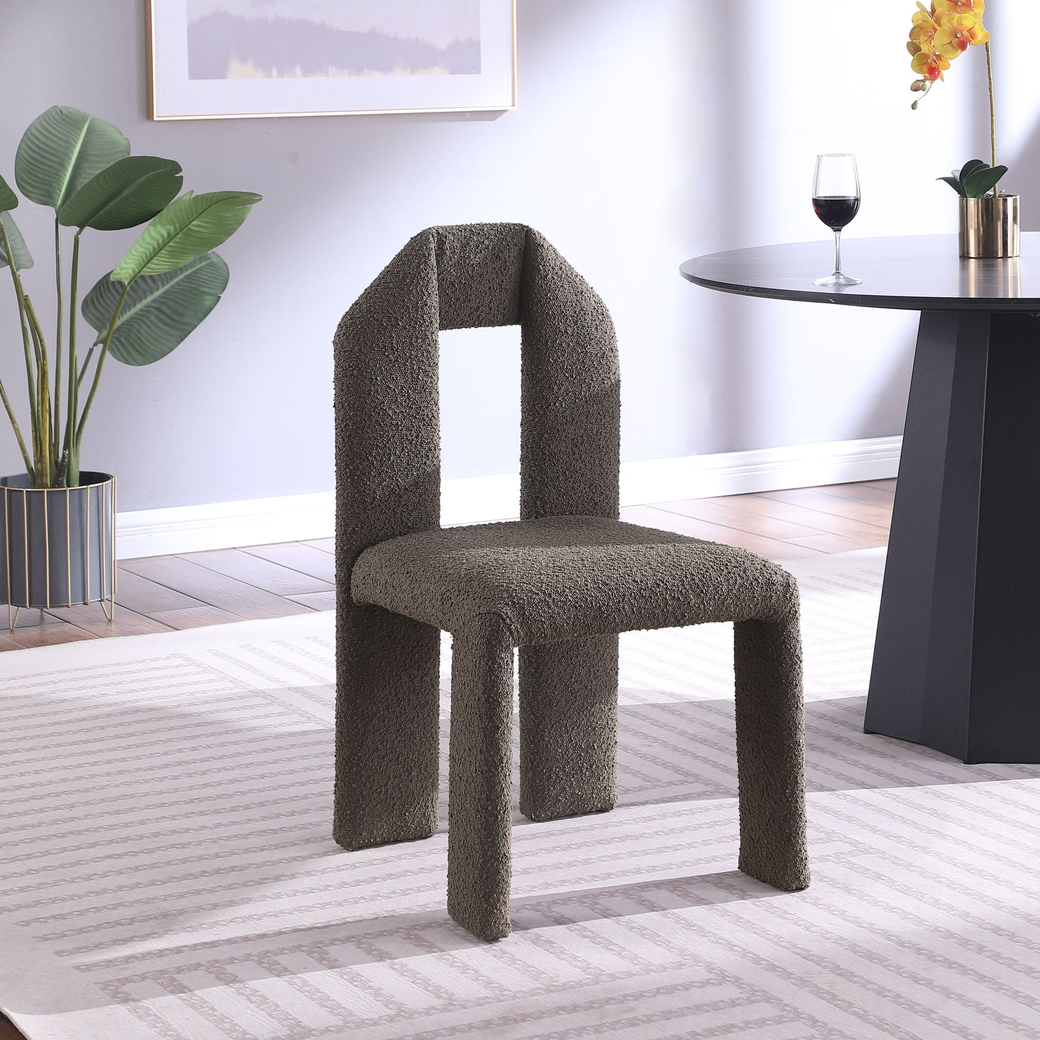 Bennett - Boucle Dining Chair (Set of 2) - Urban Living Furniture (Los Angeles, CA)
