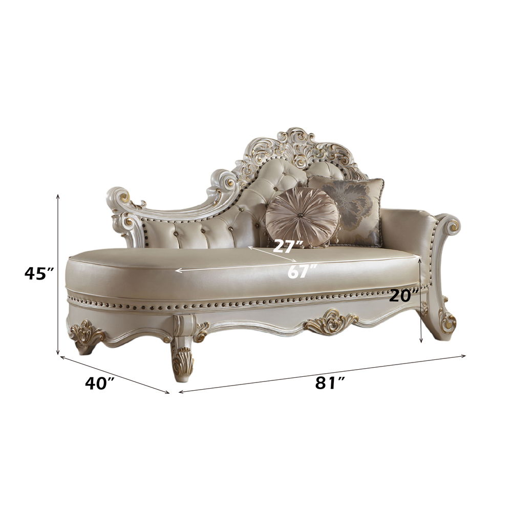 Vendome - Chaise w/2 Pillows - Urban Living Furniture (Los Angeles, CA)