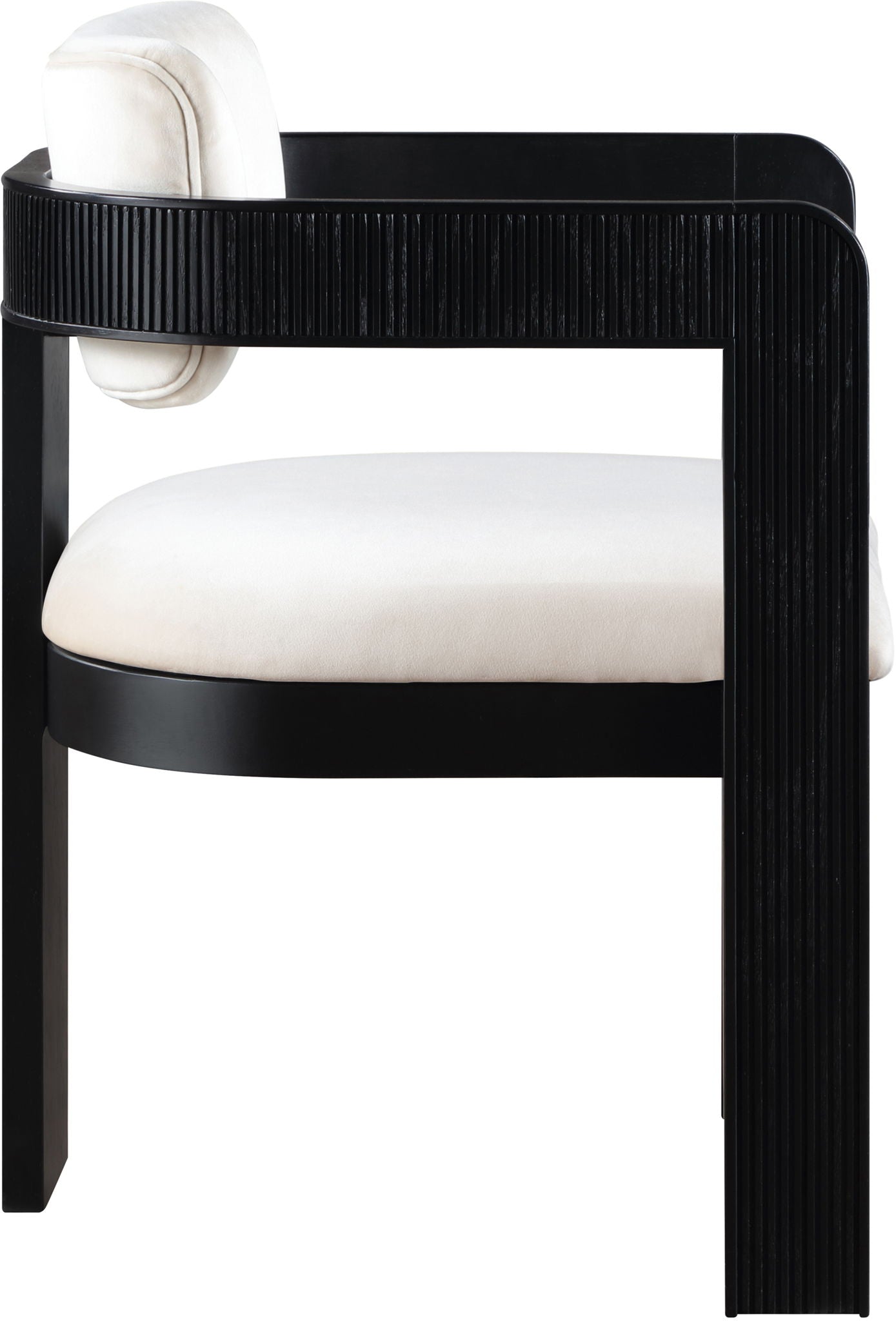 Sacha - Velvet Dining Chair With Black Base (Set of 2) - Urban Living Furniture (Los Angeles, CA)
