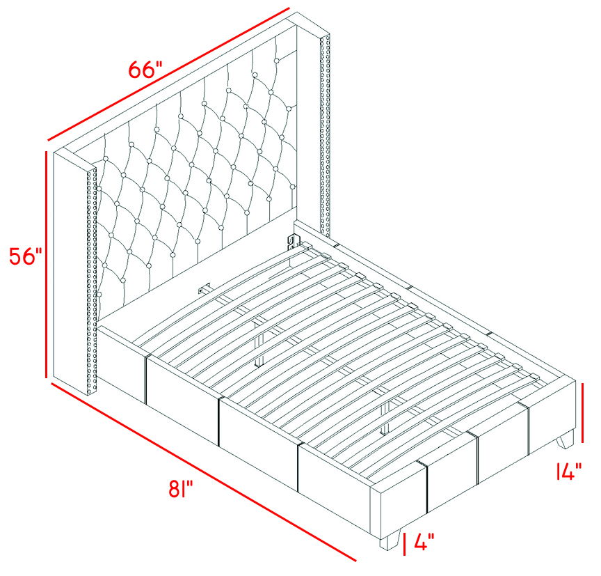 Ashton - Bed - Urban Living Furniture (Los Angeles, CA)