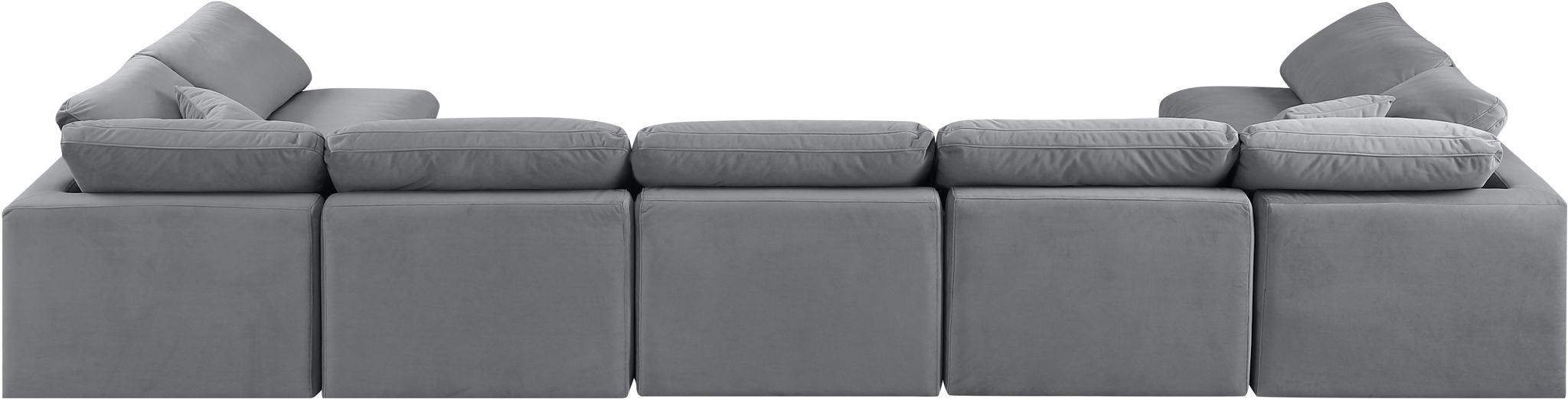 Indulge - Velvet 7 Piece Modular U-Shaped Sectional - Urban Living Furniture (Los Angeles, CA)