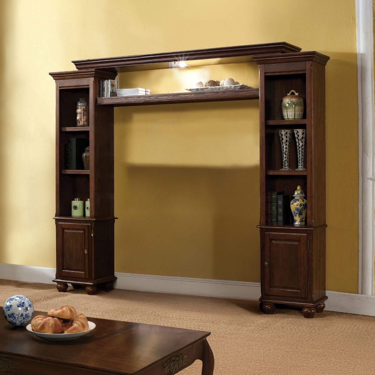 Dita - Entertainment Center - Walnut - Urban Living Furniture (Los Angeles, CA)