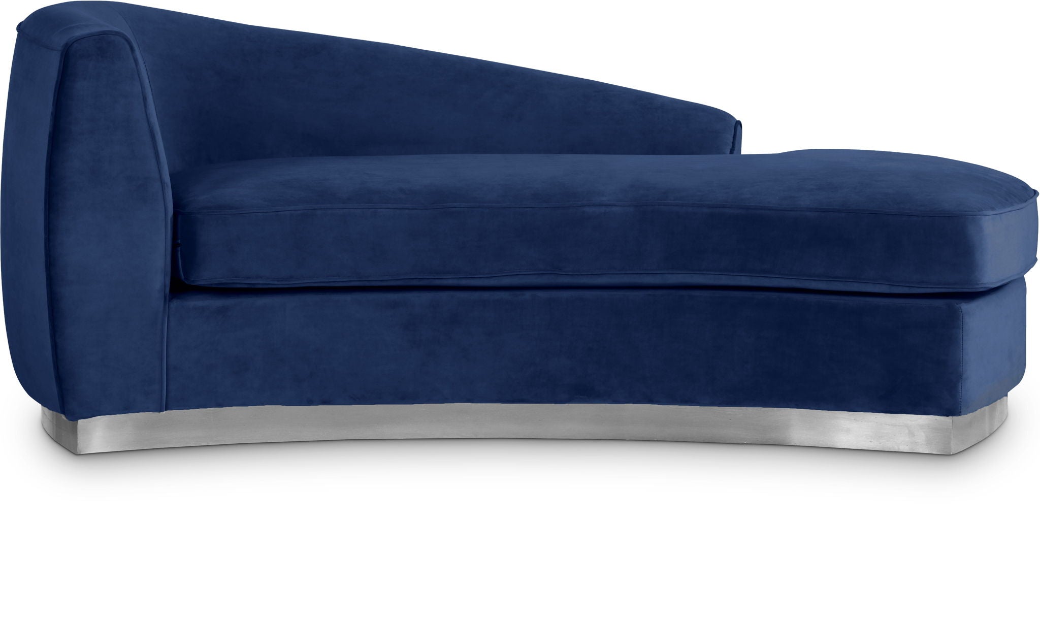 Julian - Chaise with Chrome Base - Urban Living Furniture (Los Angeles, CA)