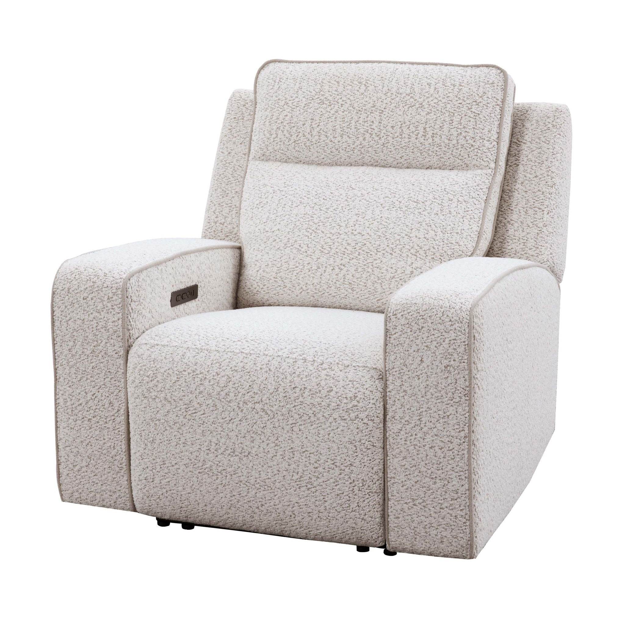 Lancaster - Power Zero Gravity Recliner P2 - Fluffy River Rock - Urban Living Furniture (Los Angeles, CA)