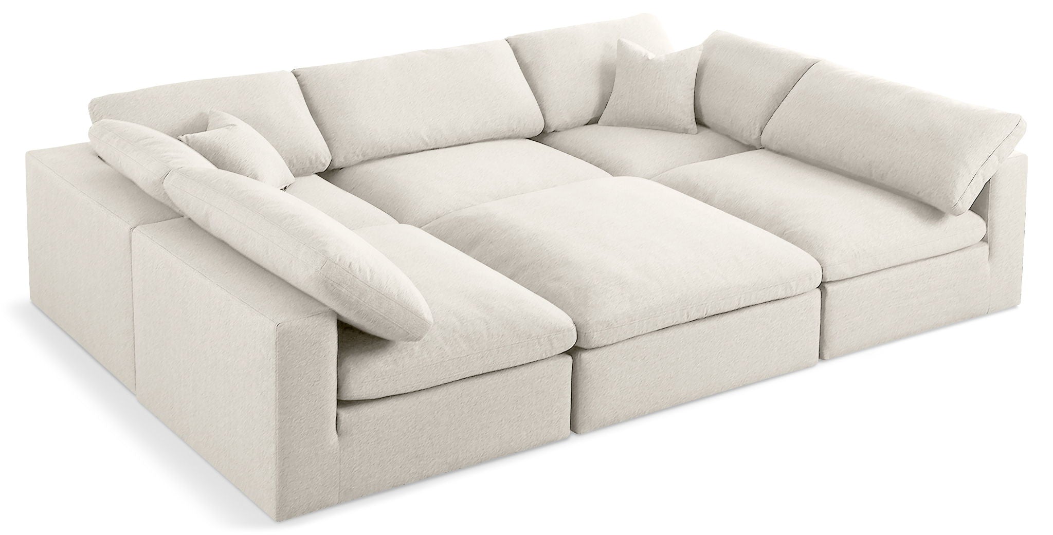 Serene - 6 Piece Modular Sectional - Urban Living Furniture (Los Angeles, CA)