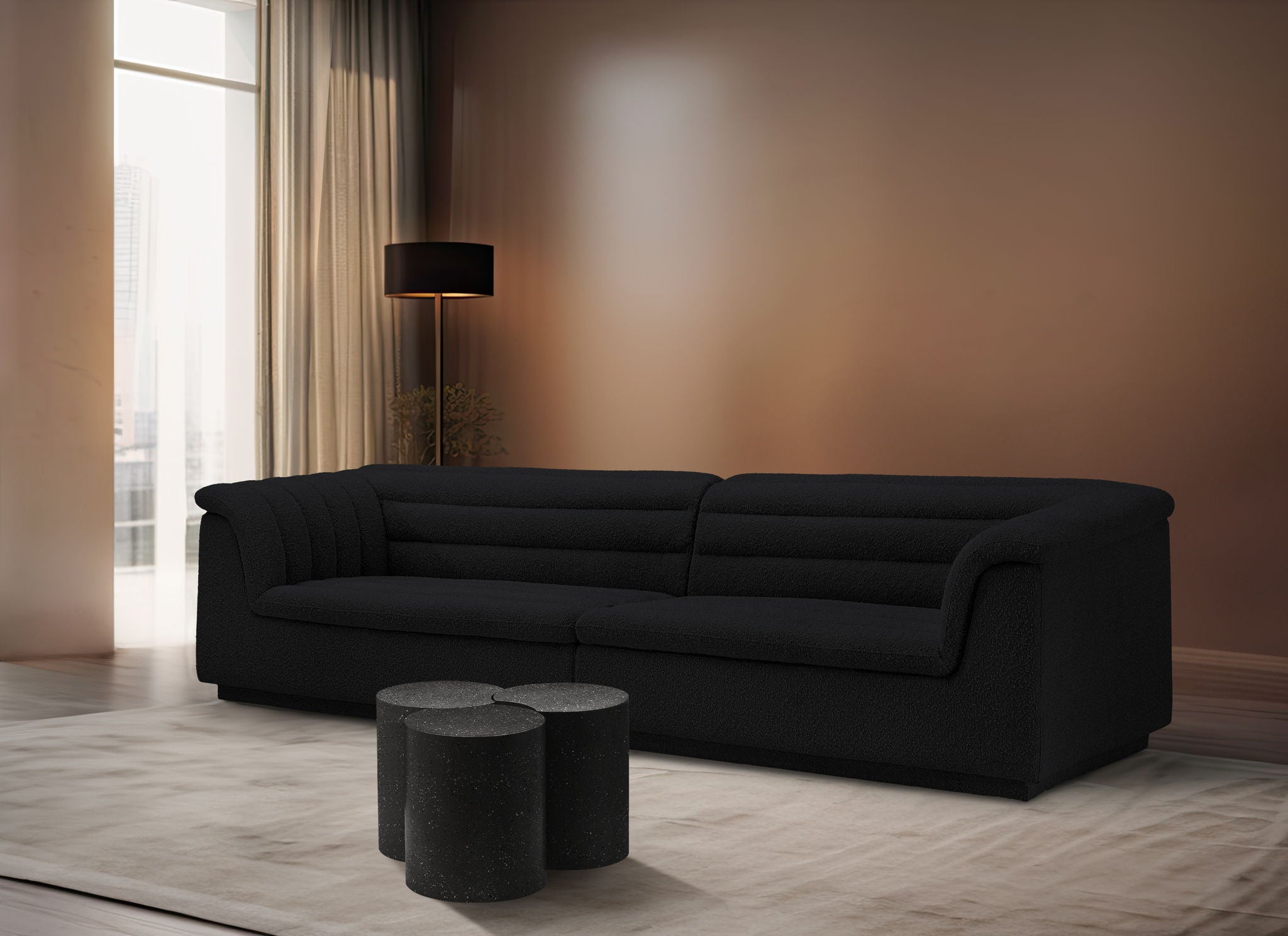 Dimple - 3 Piece Modular Coffee Table - Terazzo Finish - Urban Living Furniture (Los Angeles, CA)