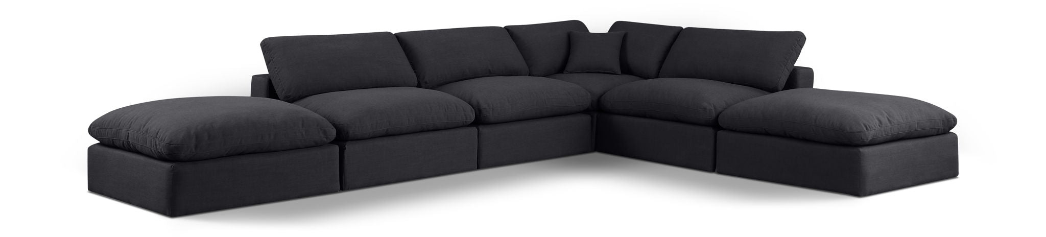 Comfy - 6 Piece Linen Modular Sectional - Urban Living Furniture (Los Angeles, CA)