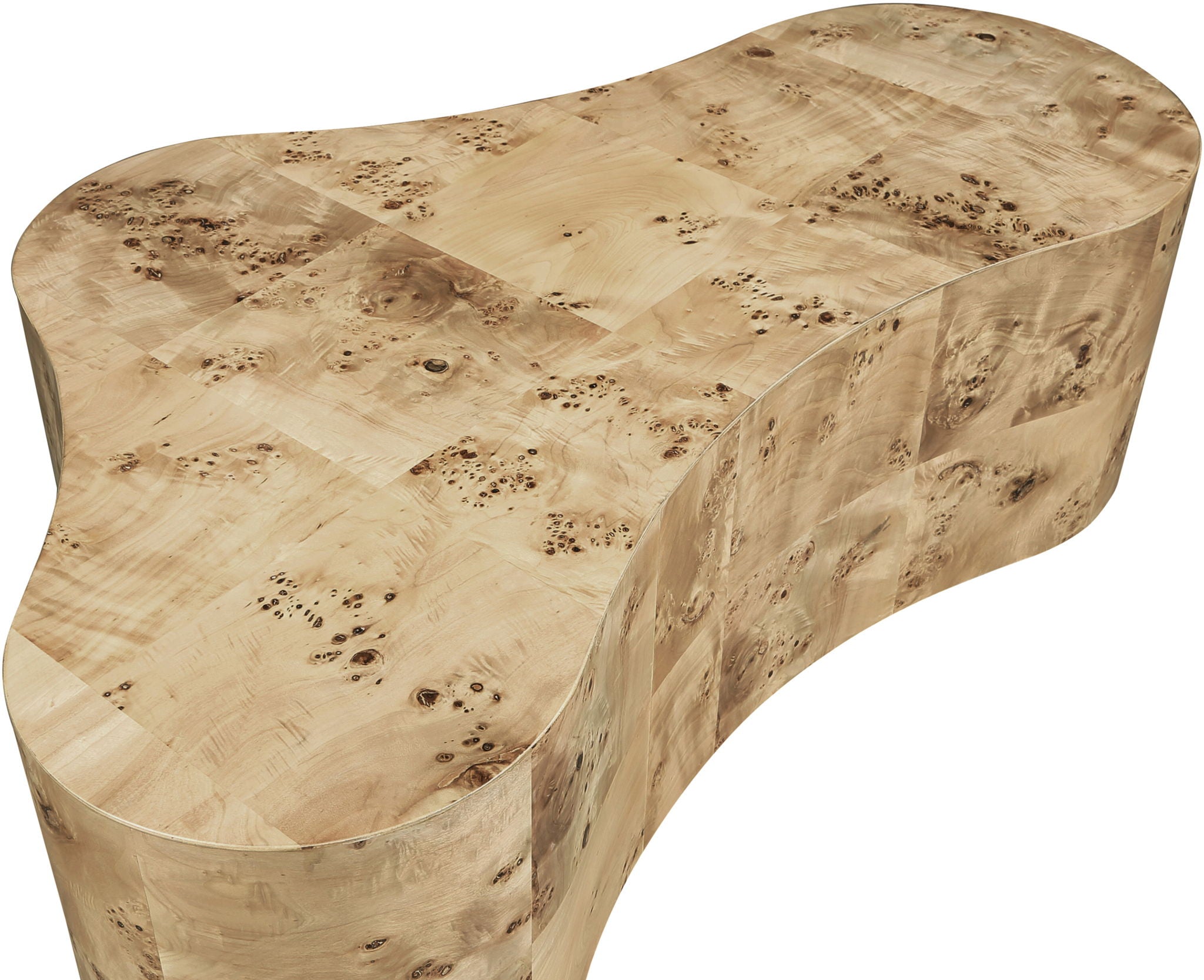 Zaire - Burl Wood Coffee Table - Urban Living Furniture (Los Angeles, CA)