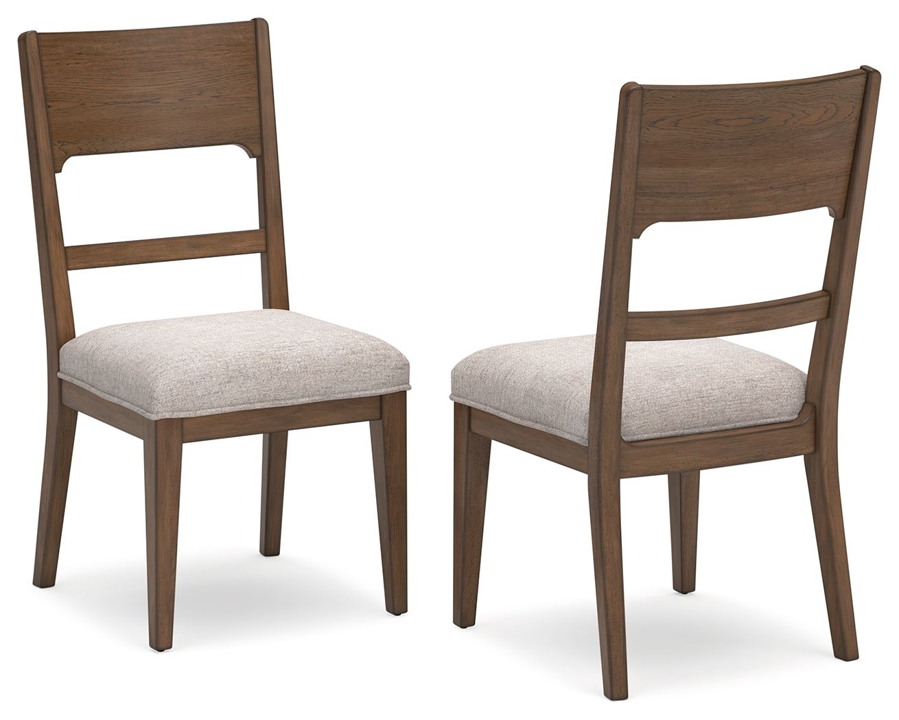 Cabalynn - Oatmeal / Light Brown - Dining Uph Side Chair (Set of 2) - Urban Living Furniture (Los Angeles, CA)