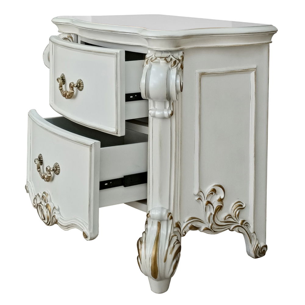 Vendome - Nightstand - Antique Pearl - Urban Living Furniture (Los Angeles, CA)