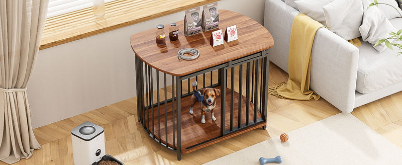 Furniture Style Dog Crate For Small And Medium Dogs