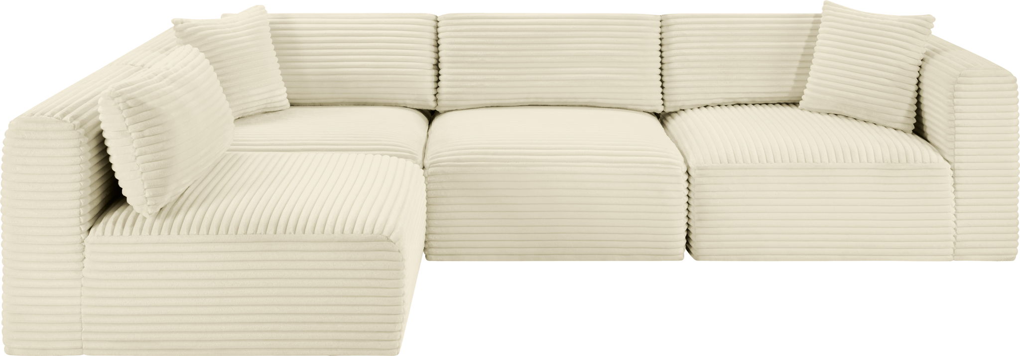 Shaggy - 4 Piece Modular Sectional - Urban Living Furniture (Los Angeles, CA)