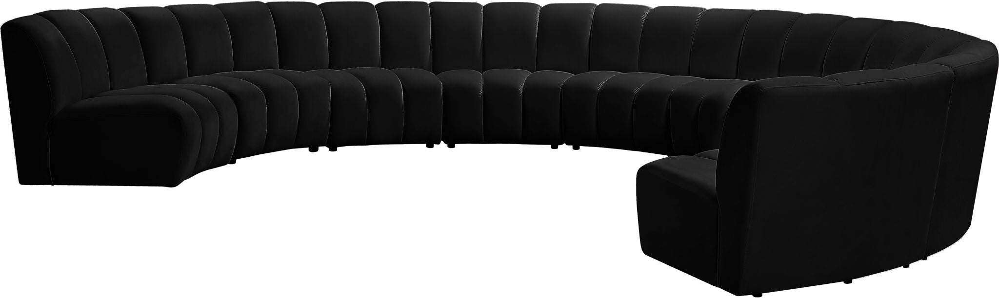 Infinity - 9 Piece Velvet Modular Sectional - Urban Living Furniture (Los Angeles, CA)