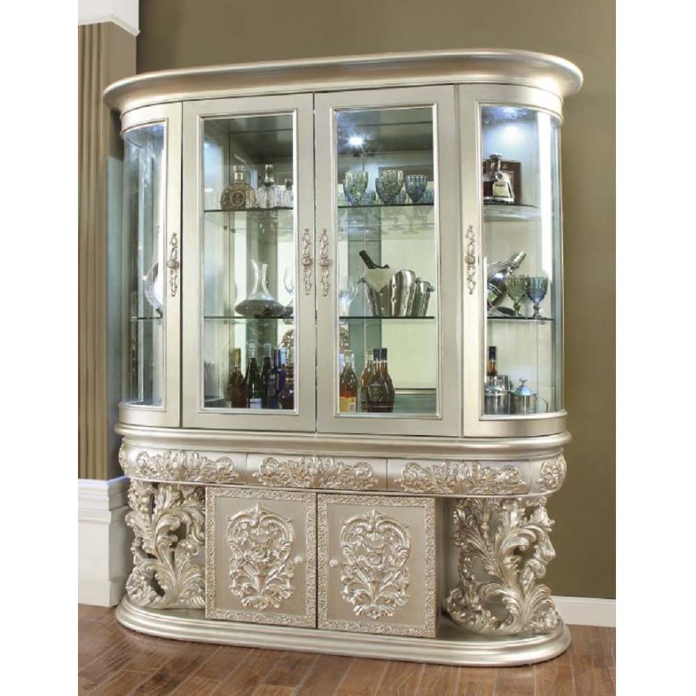 Sandoval - Curio - Champagne Finish - Urban Living Furniture (Los Angeles, CA)