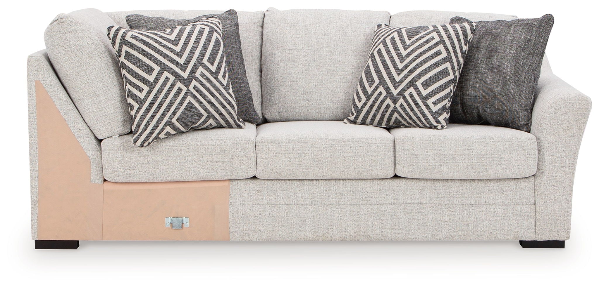Koralynn - Stone - Raf Sofa with Corner Wedge - Urban Living Furniture (Los Angeles, CA)