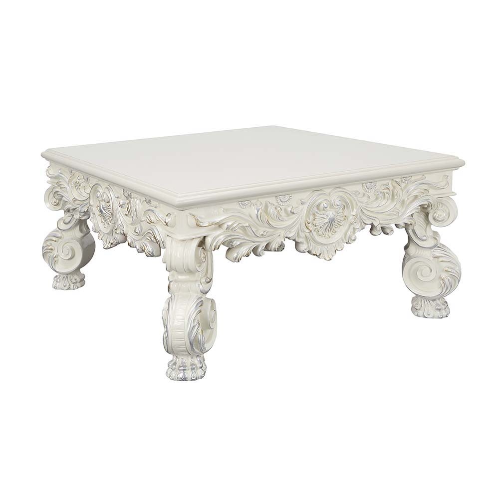 Adara - Coffee Table - Antique White Finish - Urban Living Furniture (Los Angeles, CA)