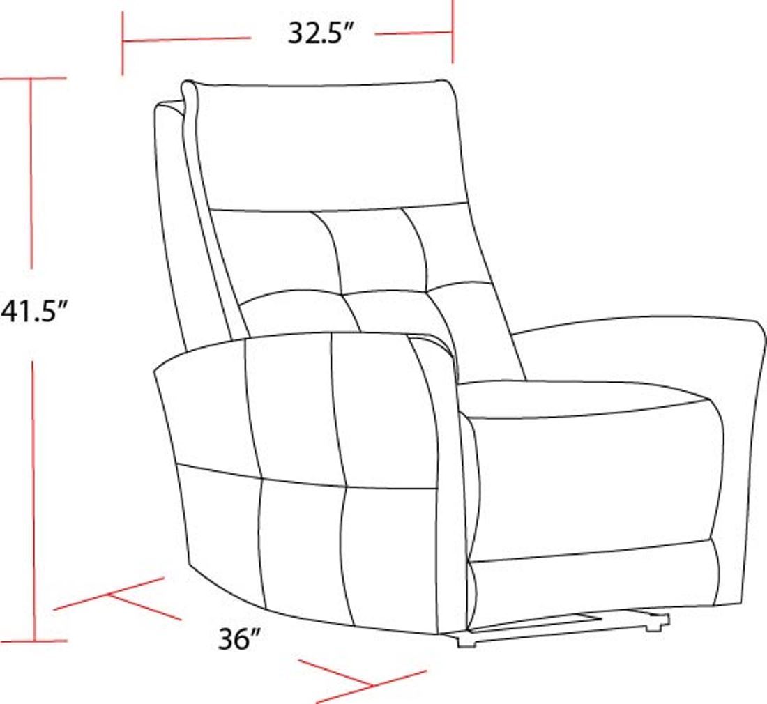 Gershwin - Zero Gravity Power Recliner - Urban Living Furniture (Los Angeles, CA)