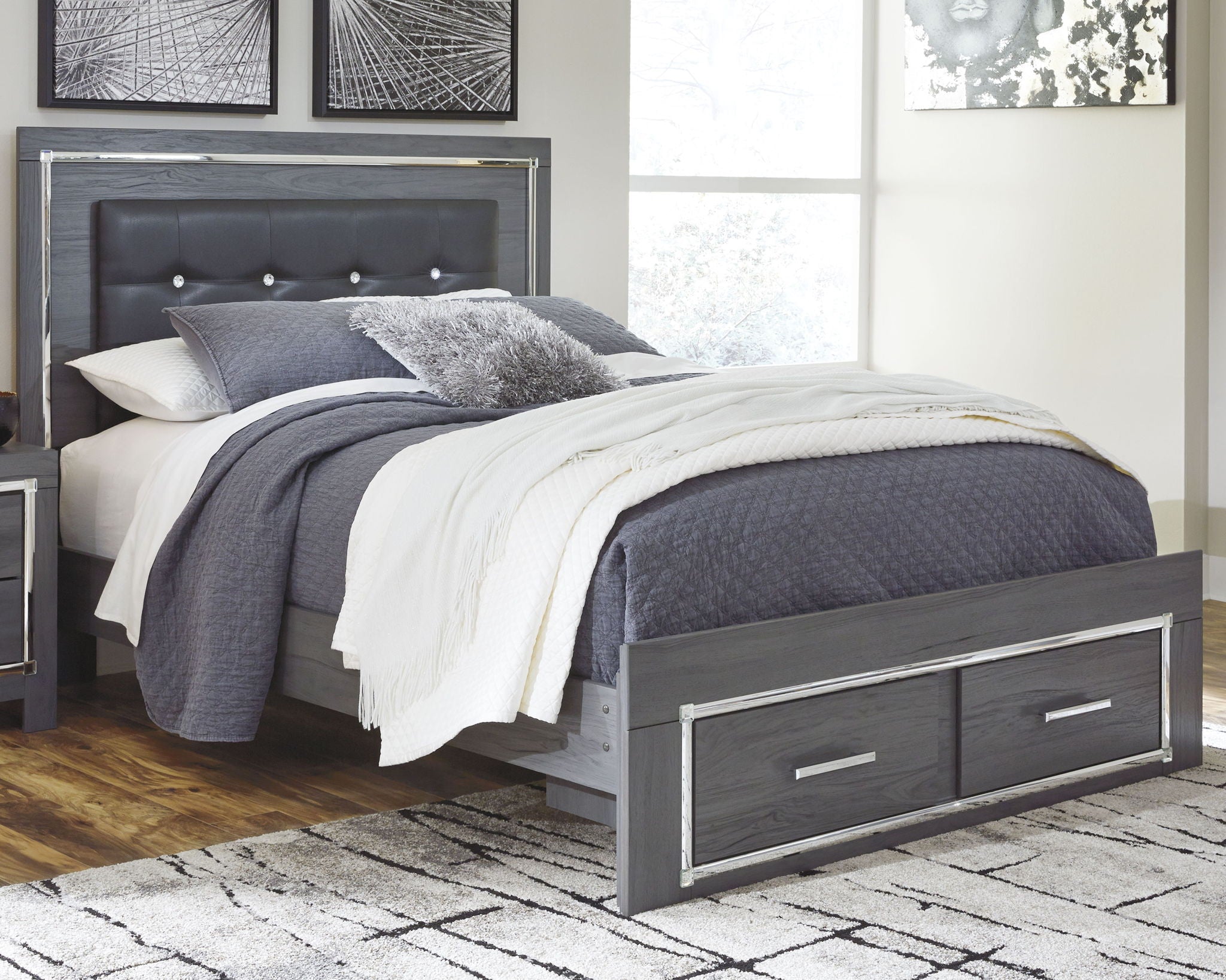 Lodanna - Panel Bed - Urban Living Furniture (Los Angeles, CA)