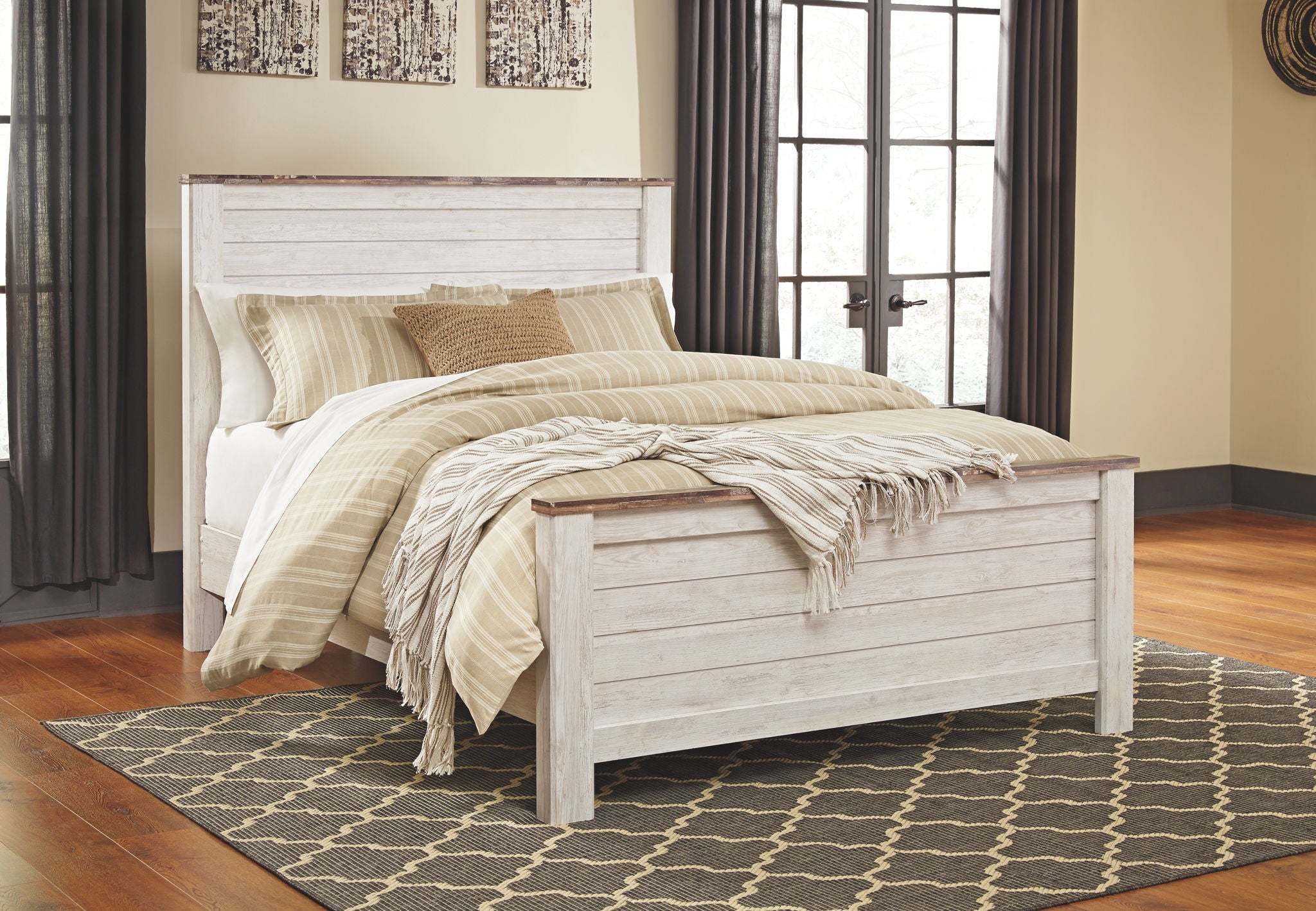 Willowton - Panel Bed - Urban Living Furniture (Los Angeles, CA)
