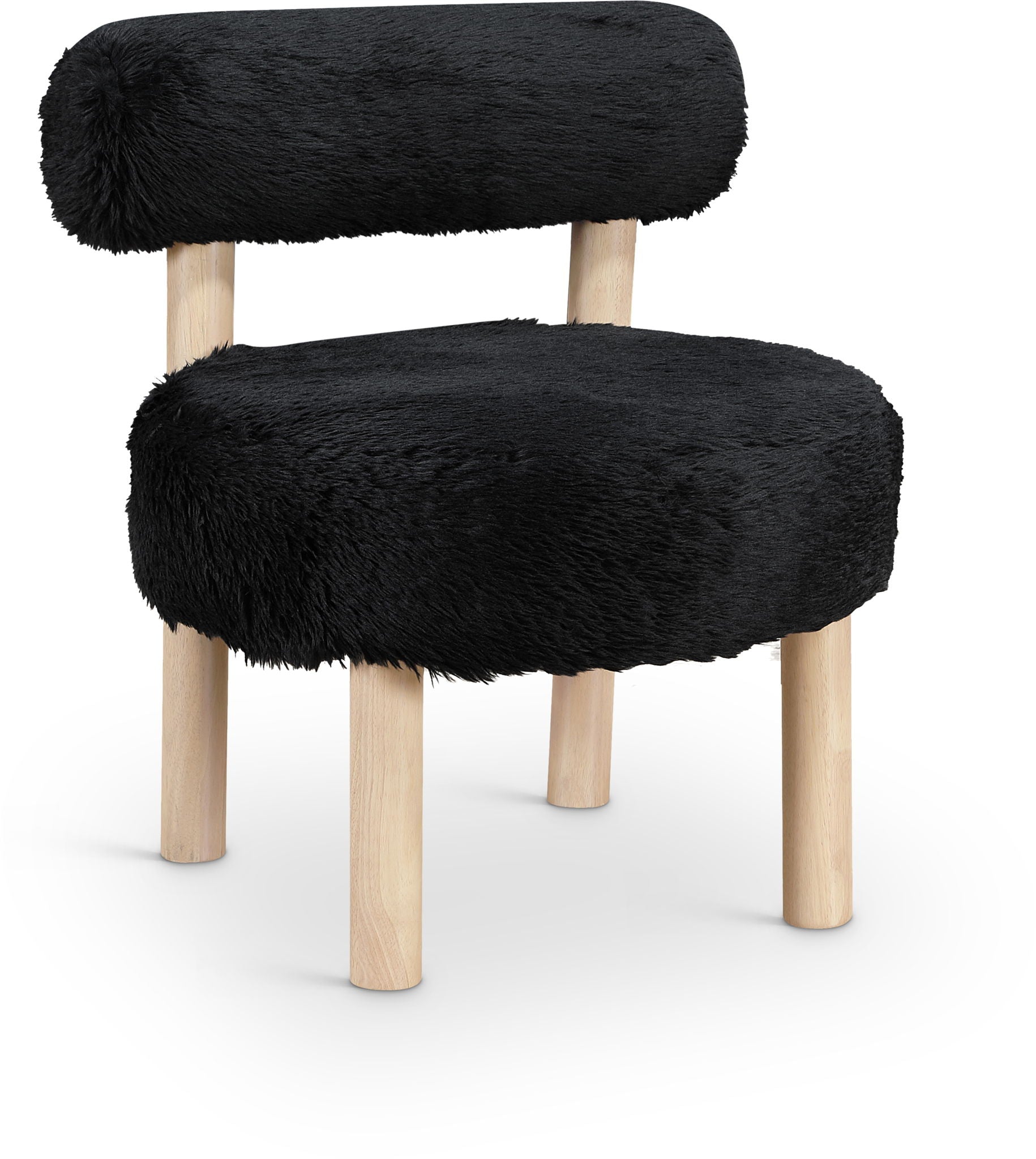 Ambre - Shearling Fabric Accent Chair - Urban Living Furniture (Los Angeles, CA)
