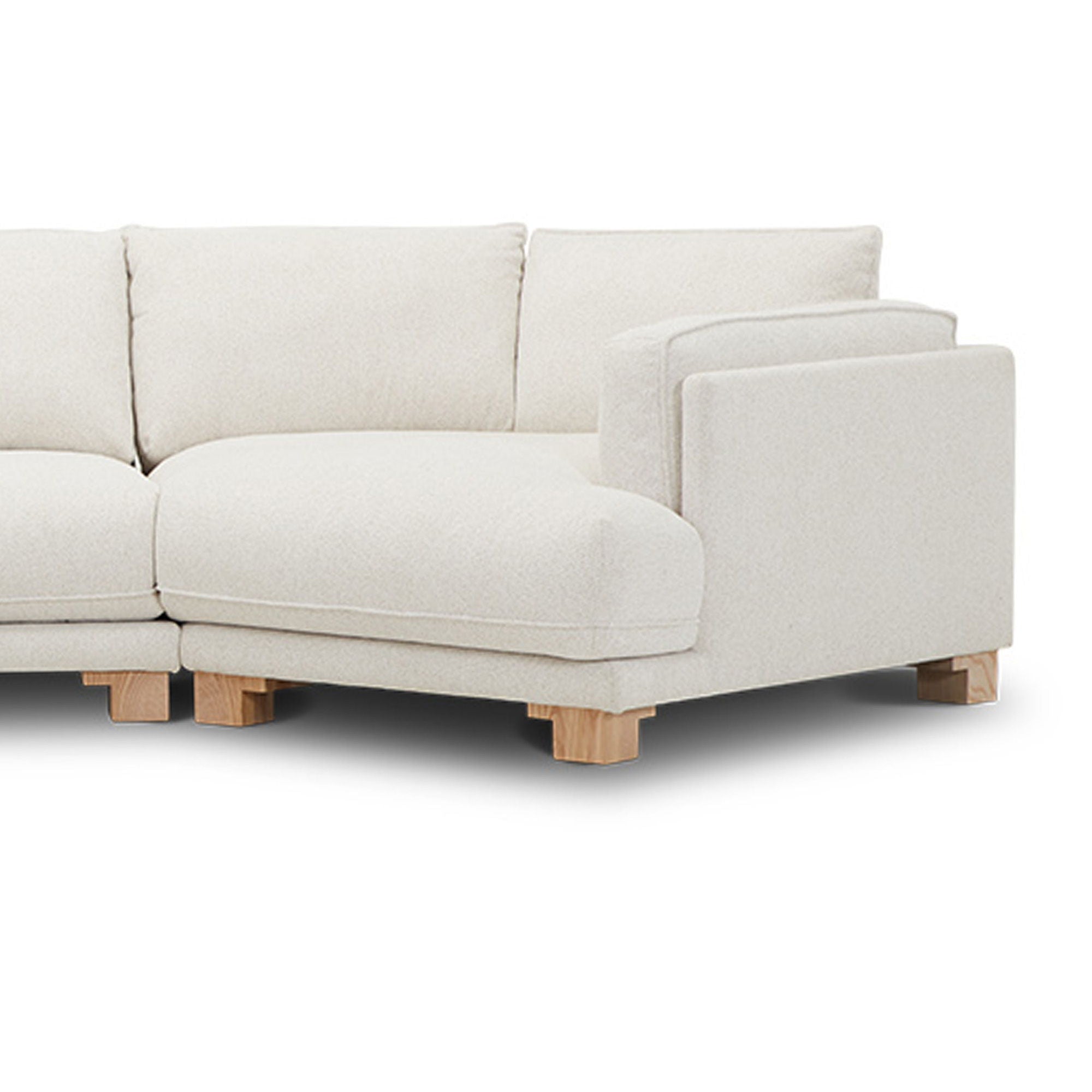 Escape - Right Arm Facing Bumper Chaise - Mirage Mist - Urban Living Furniture (Los Angeles, CA)