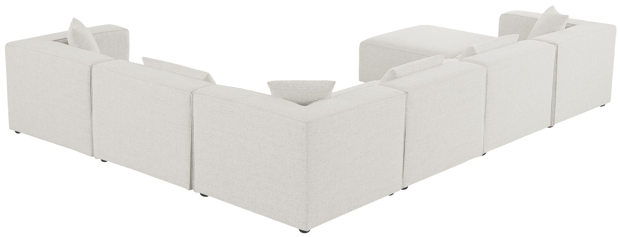 Cube - Linen 7 Piece Modular Sectional - Urban Living Furniture (Los Angeles, CA)