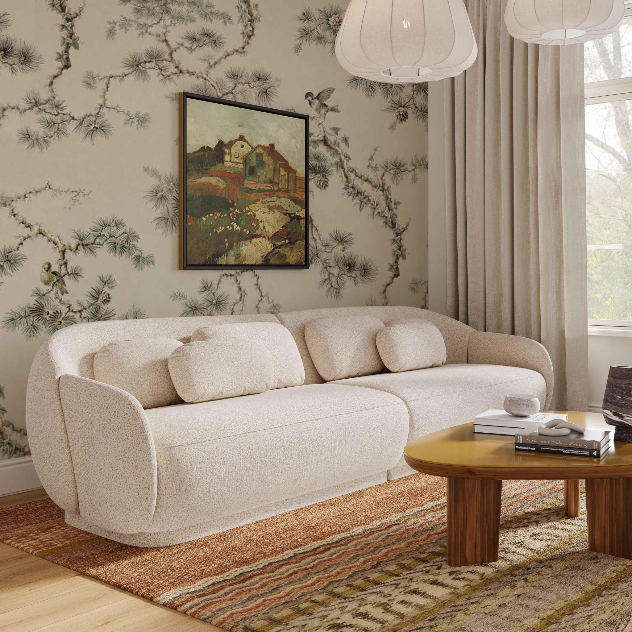 Misty - Modular 4-Seater Sofa - Cream - Urban Living Furniture (Los Angeles, CA)