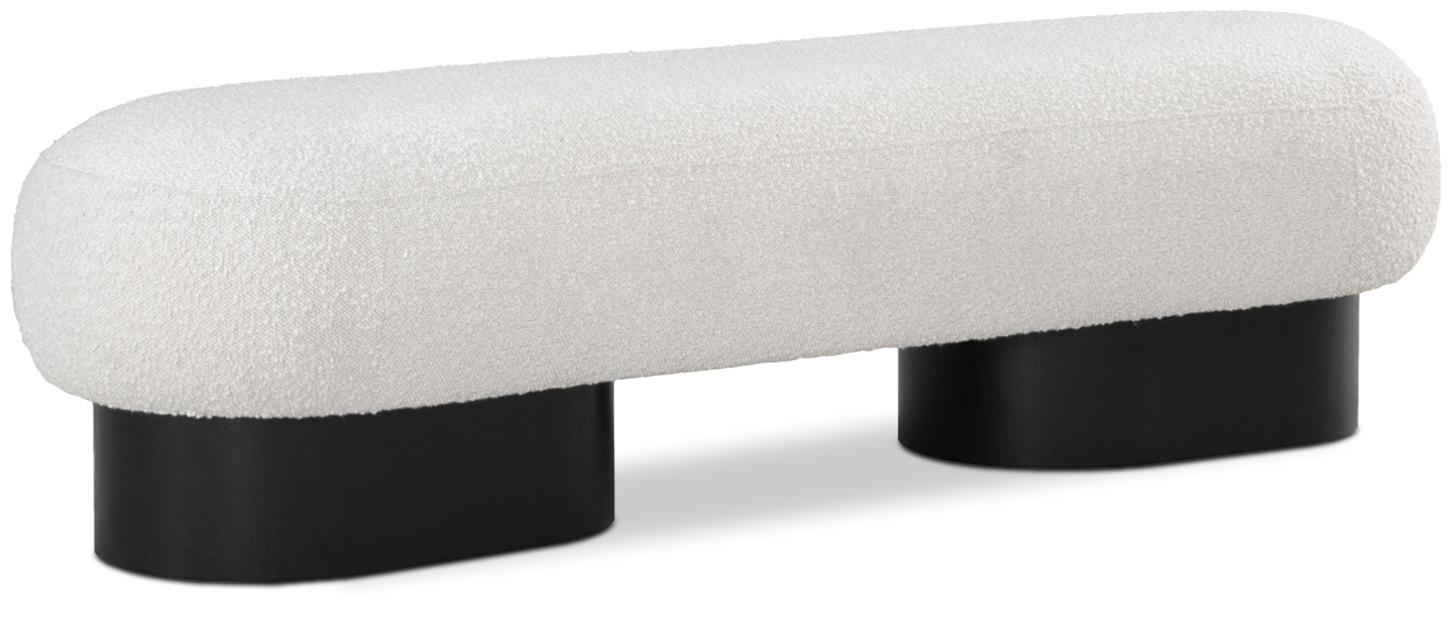 Robertson - Bench With Black Base - Urban Living Furniture (Los Angeles, CA)