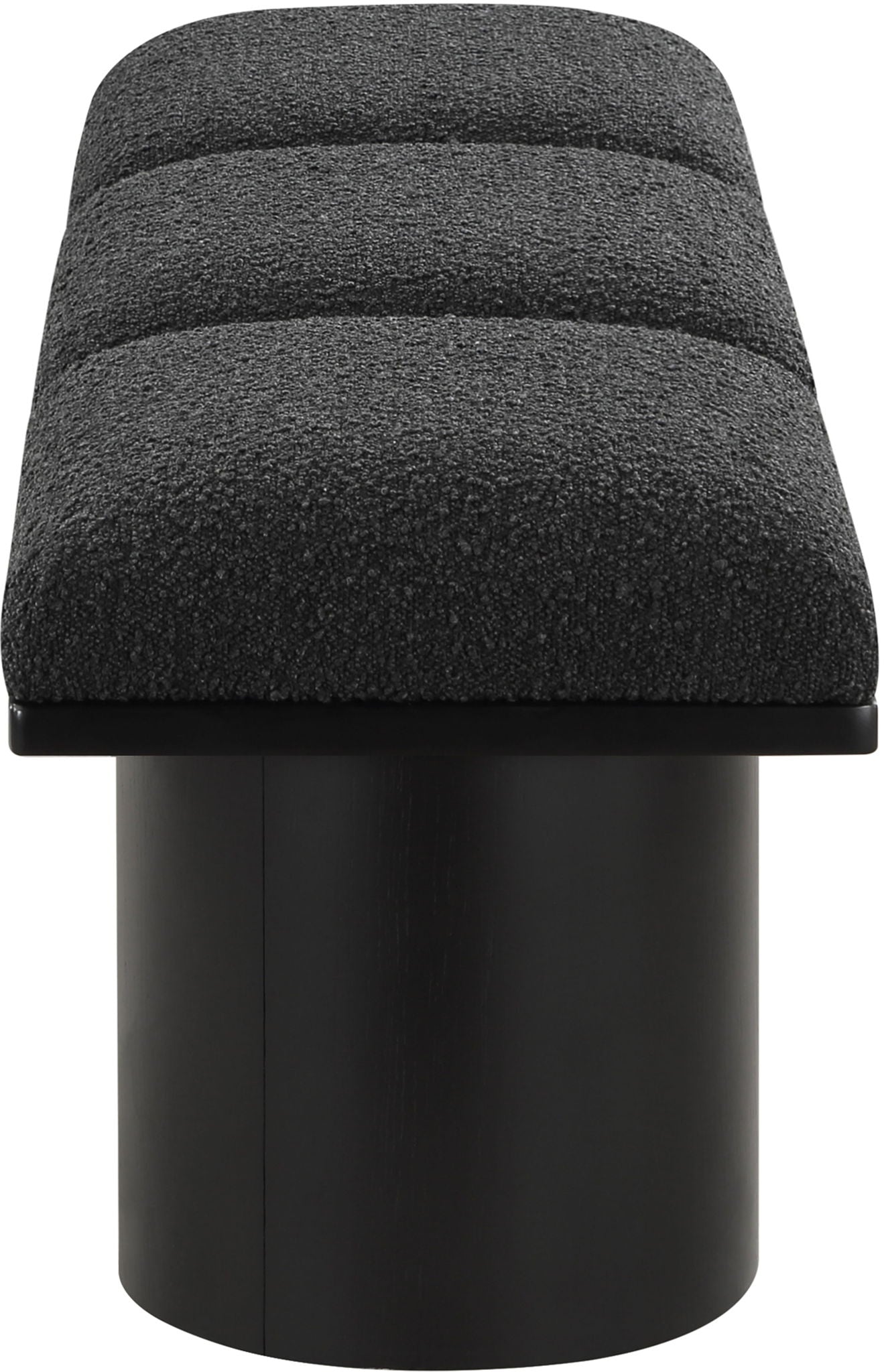 Pavilion - 3 Piece Modular Bench With Black Base