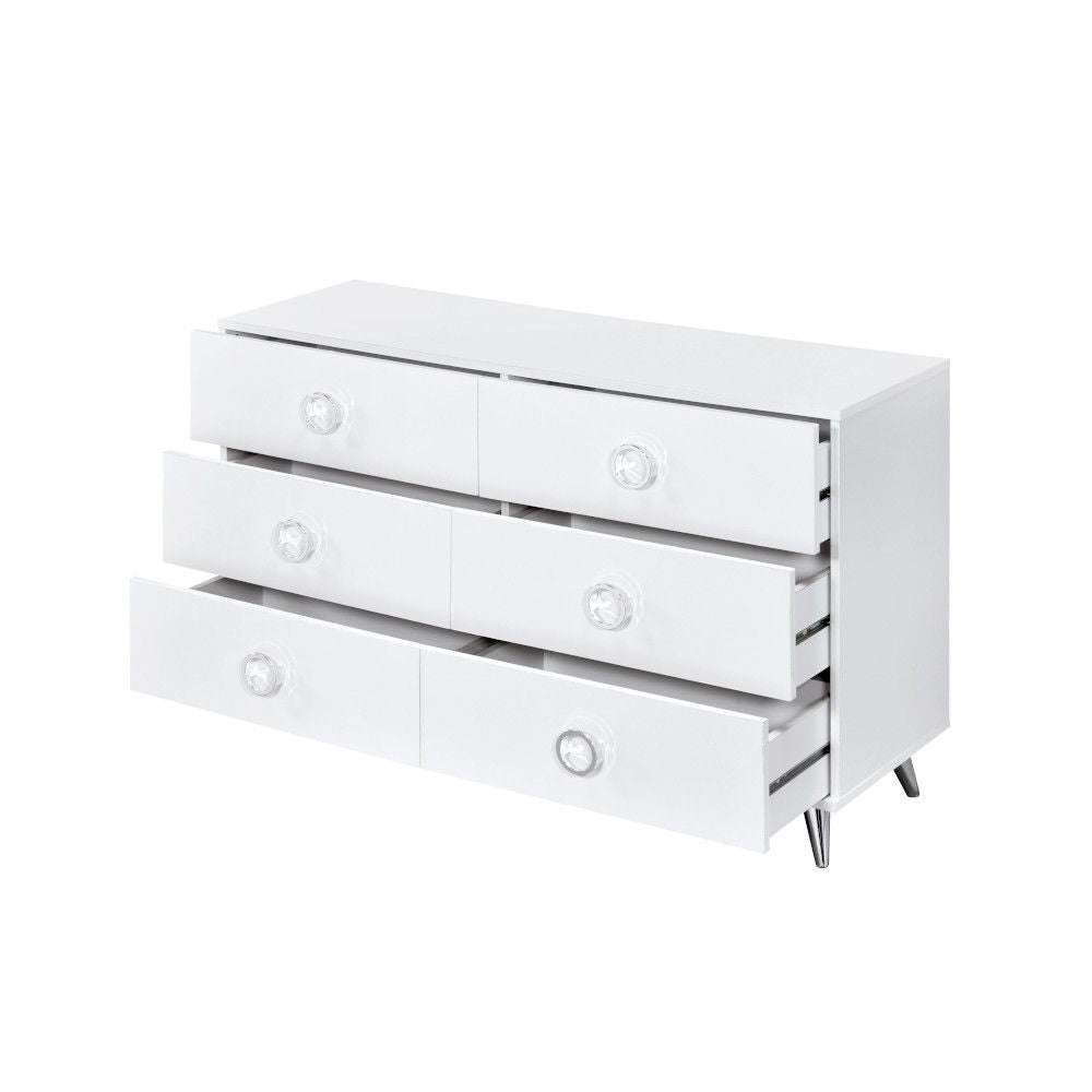 Perse - Dresser - White Finish - Urban Living Furniture (Los Angeles, CA)